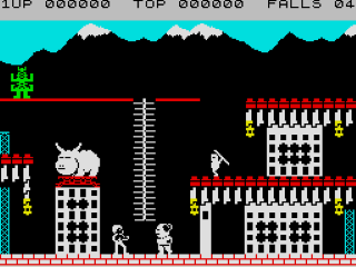 Bruce Lee screenshot 3 for ZX Spectrum
